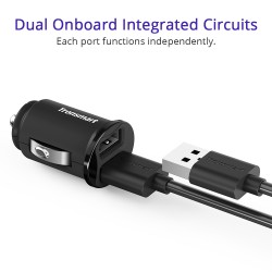 Tronsmart C24 Dual USB Port Car Charger