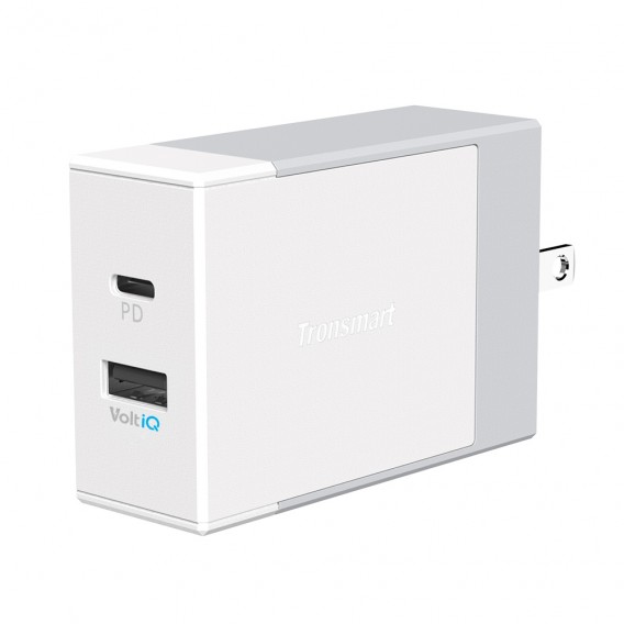 Tronsmart W2DC 42W USB PD Wall Charger with VoltiQ